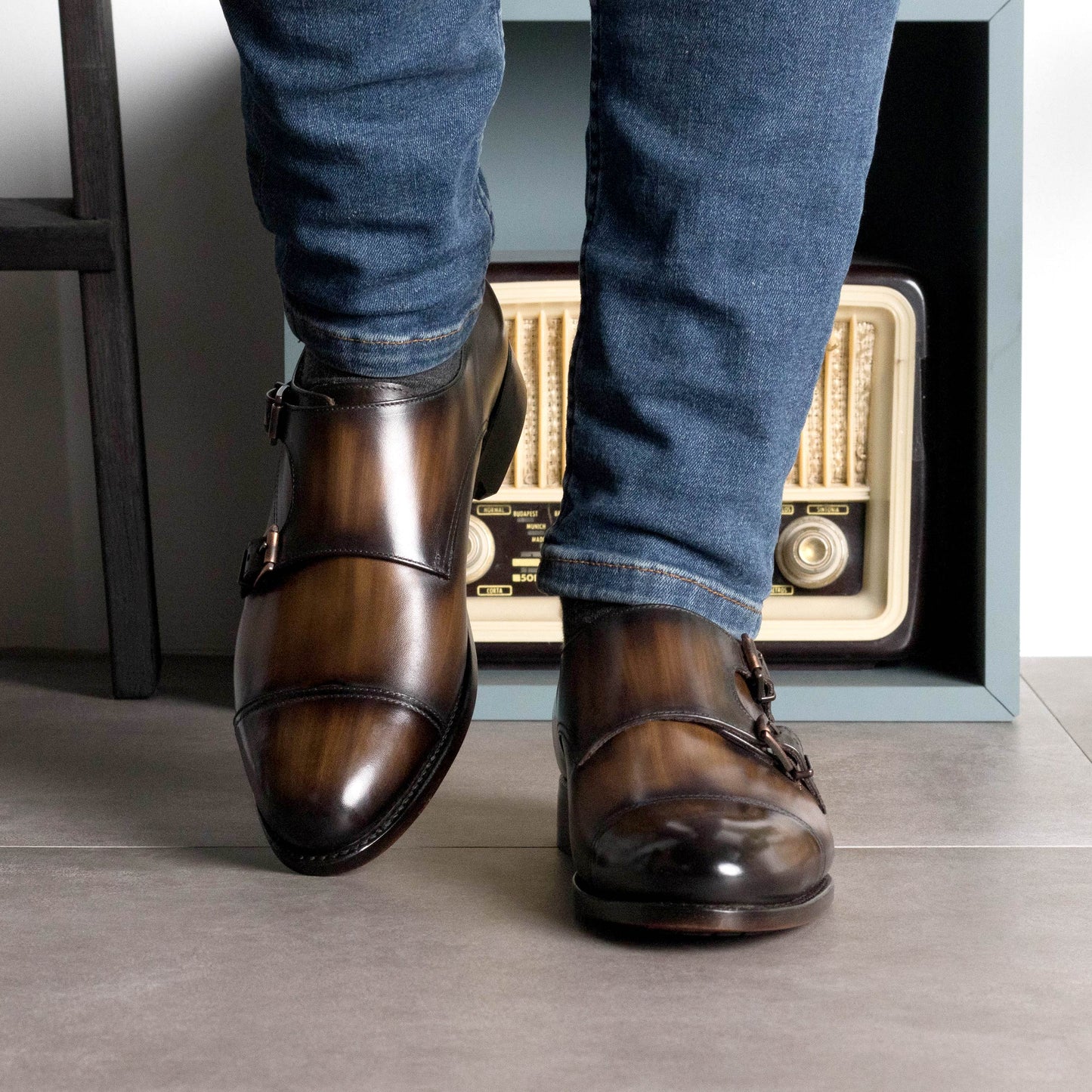 Double Monk_KD_5709_MEN'SHOES
