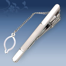 Metal Tie Clip Men's Suit Chain Simple Pattern Business Elegant Diamond Tie Clip