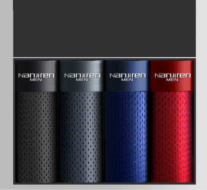 Men's Breathable Mesh Ice Silk Thin Underwear