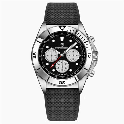 Men's Quartz Chronograph Watch Stainless Steel