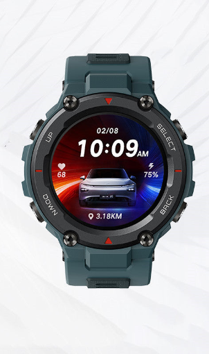 Positioning Heart Rate Blood Oxygen Detection Outdoor Waterproof Watch