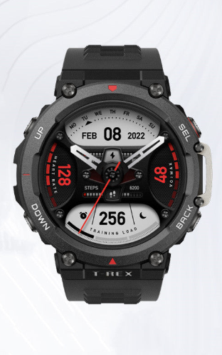 Positioning Heart Rate Blood Oxygen Detection Outdoor Waterproof Watch