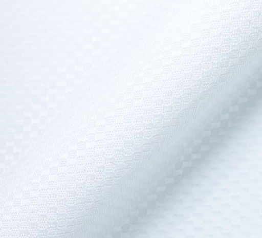 3D MTO CEREMONIAL STRUCTURES WHITE SHIRT / FABRIC # KD 4