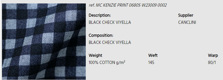 FLANNEL SHIRTS KD_707 CHECK SERIES CUSTOMIZED