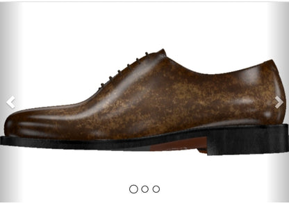 Men's Dress Shoes_Whole Cut_Marbel Patina # KD 5679