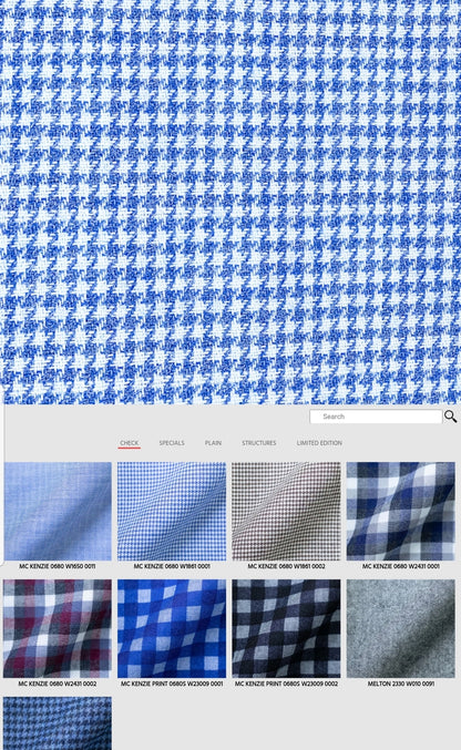 FLANNEL SHIRTS KD_702 CHECK SERIES CUSTOMIZED