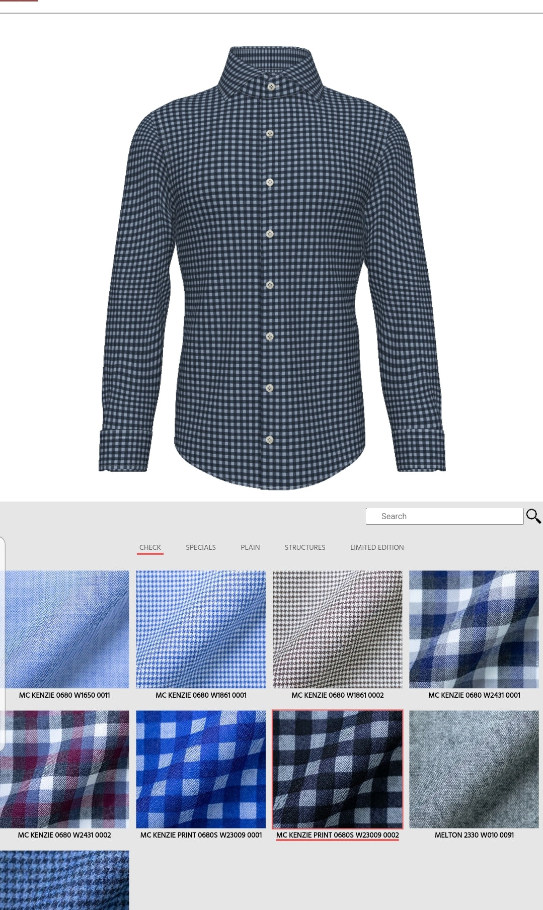 FLANNEL SHIRTS KD_707 CHECK SERIES CUSTOMIZED