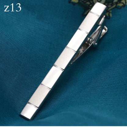 Men's Formal Wear Silver Tie Clip Fashion Simple