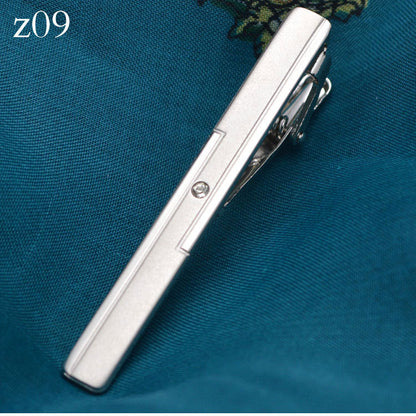 Men's Formal Wear Silver Tie Clip Fashion Simple
