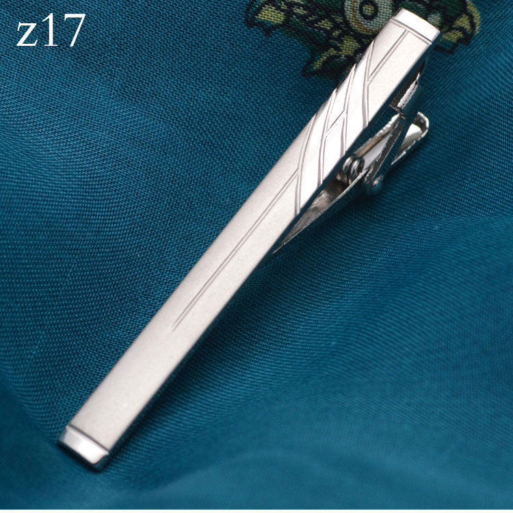 Men's Formal Wear Silver Tie Clip Fashion Simple
