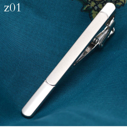 Men's Formal Wear Silver Tie Clip Fashion Simple