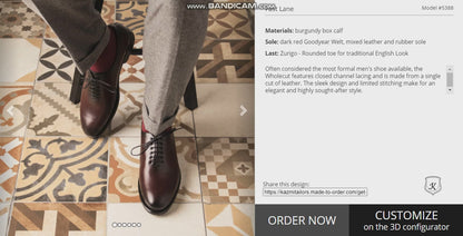 Dress Shoes Whole Cut Model #5388